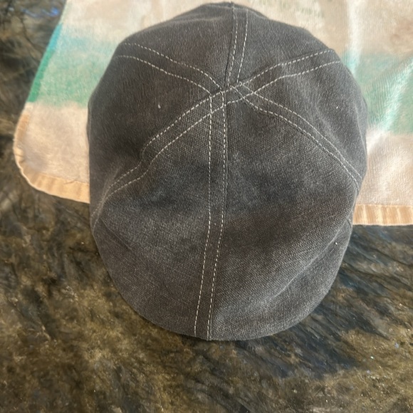 Harley Davidson men’s/unisex gray paper boy style cap size small - Picture 2 of 4